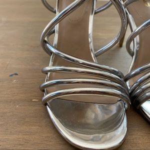 Mix no. 6 Women’s Silver Heels Size 8